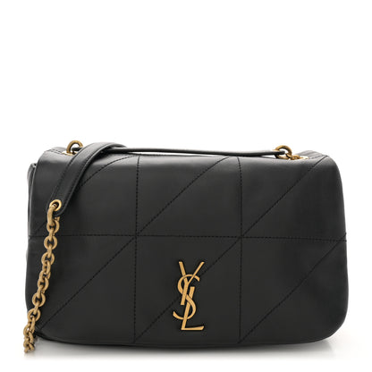 Saint Laurent Lambskin Matelasse Monogram Small Jamie 4.3 Black 1 of 11