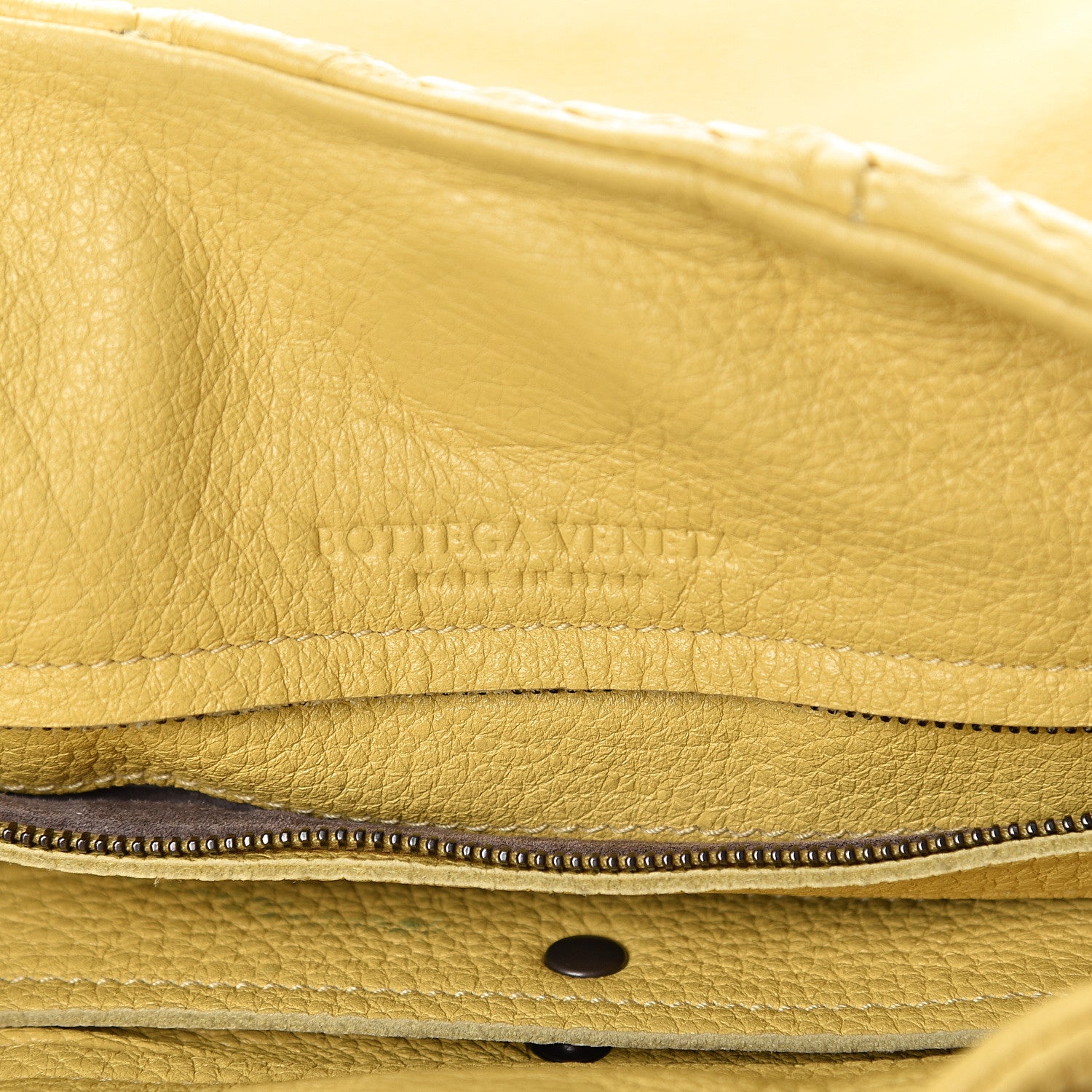 Bottega Veneta Cervo Deerskin Large Hobo Yellow 6 of 12