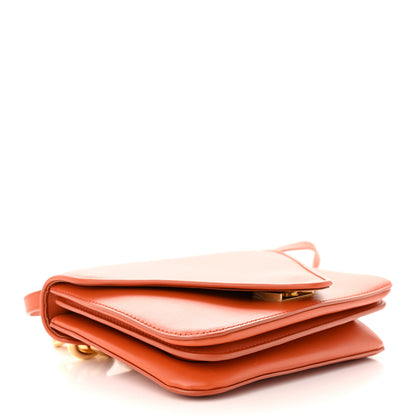 Bottega Veneta Calfskin Mount Envelope Bag Maple 4 of 11