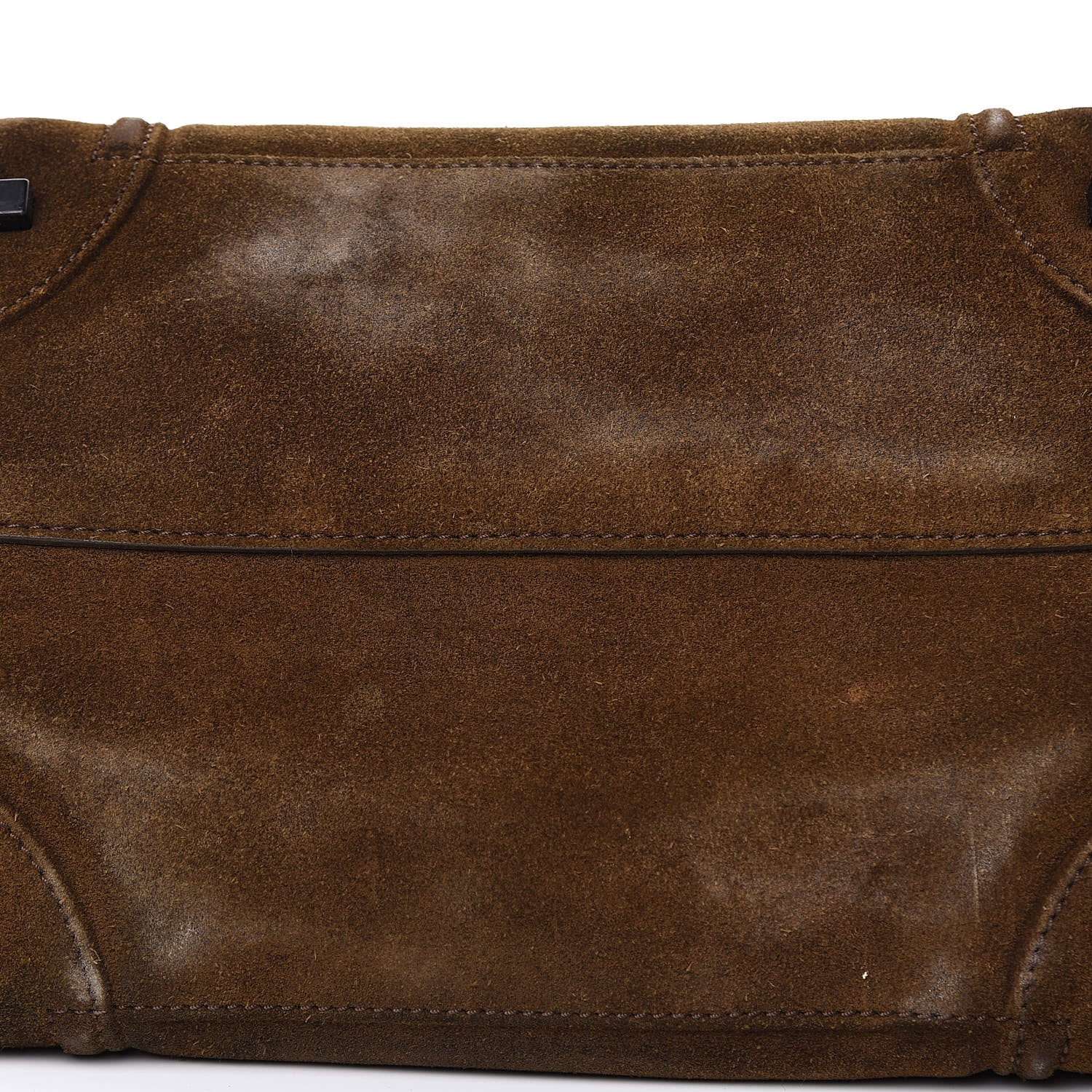 Celine Suede Medium Phantom Luggage Olive 11 of 18