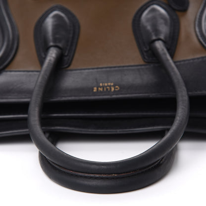 Celine Smooth Calfskin Suede Micro Tri-Color Luggage 14 of 25