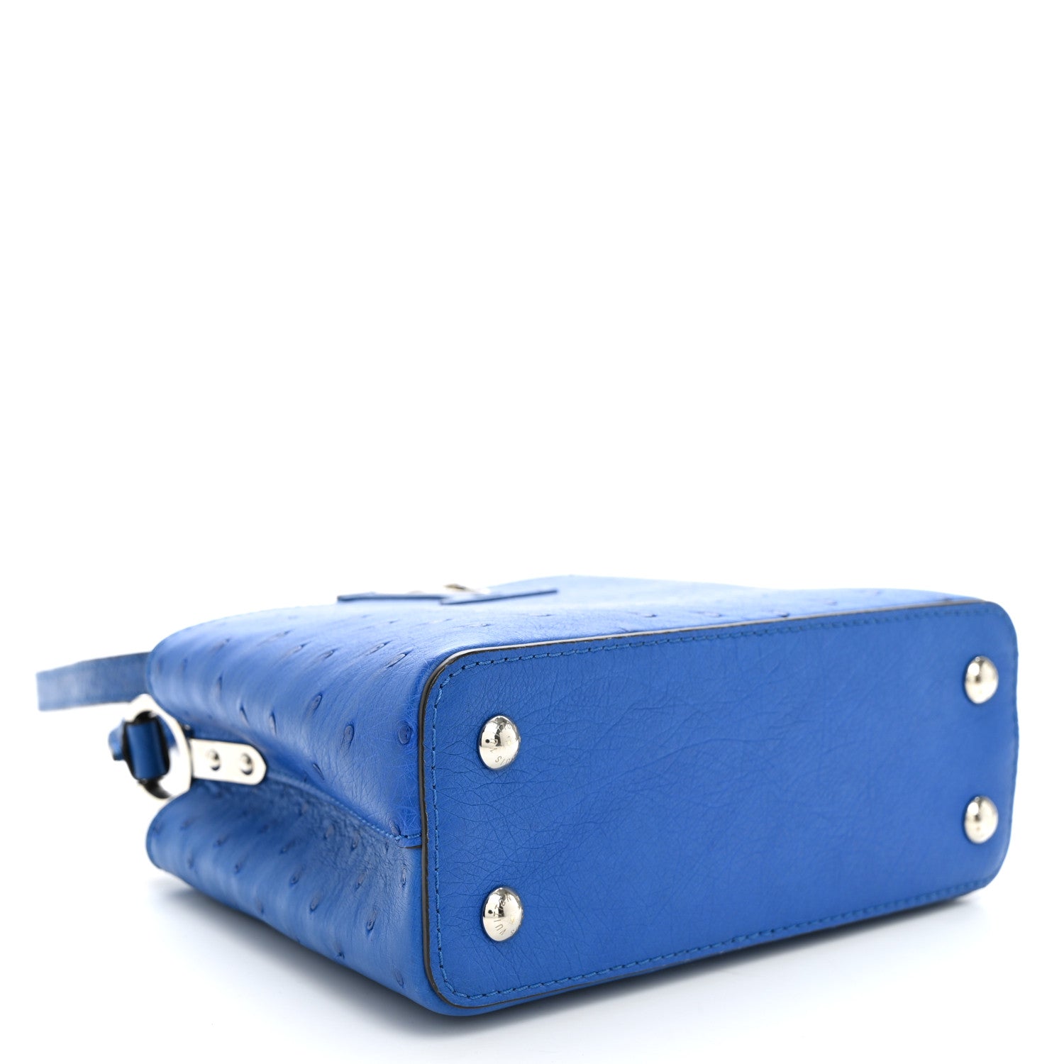 Louis Vuitton Ostrich Capucines Mini Saphir 3 of 8