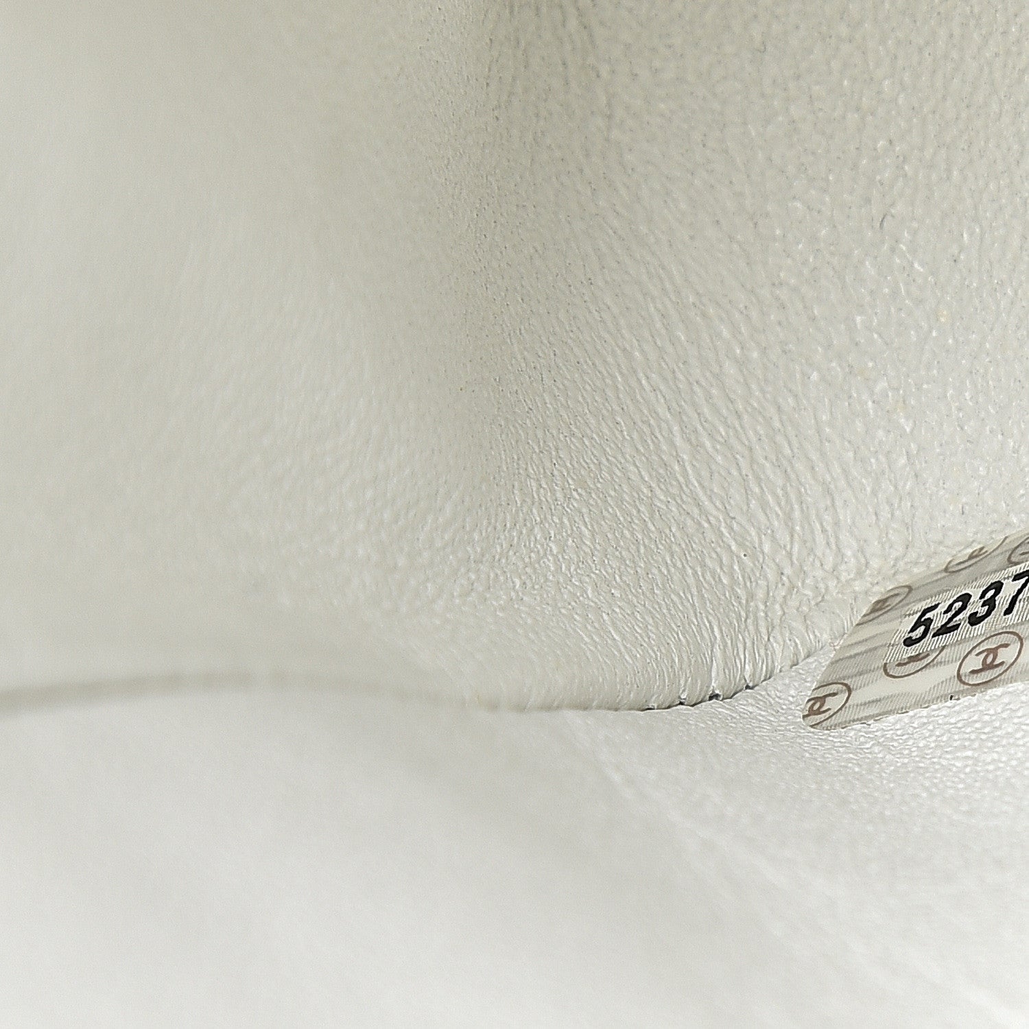 Chanel Lambskin Quilted Medium Double Flap White 6 of 18