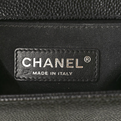 Chanel Caviar Quilted Small Boy Flap Black 6 of 10