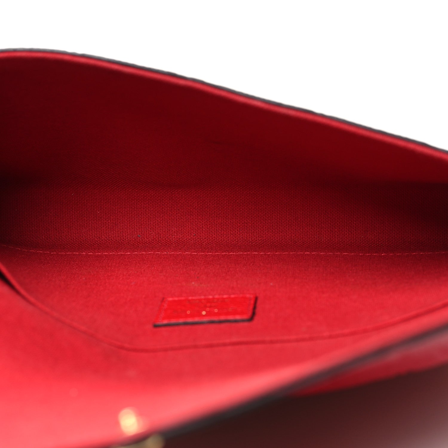 Louis Vuitton Empreinte Pochette Felicie Chain Wallet Scarlet 6 of 8