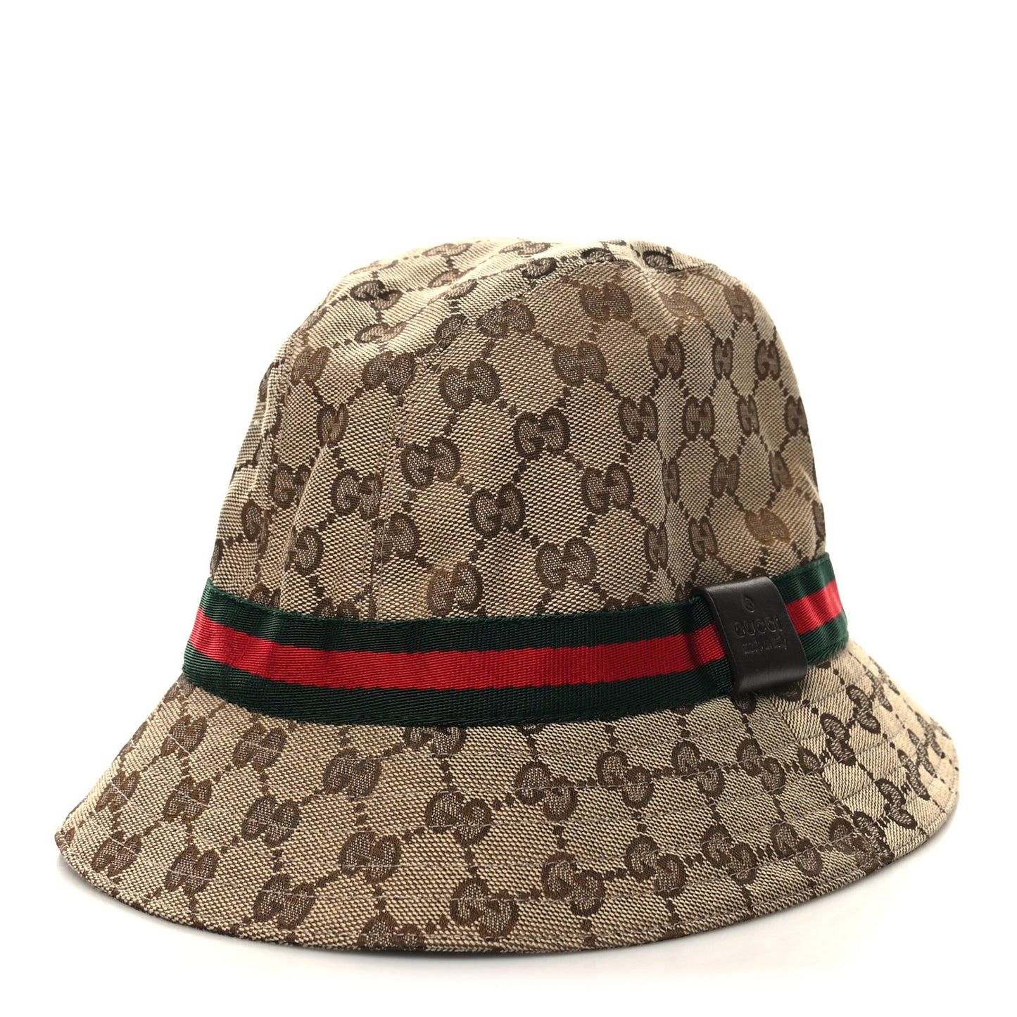 Monogram Web Bucket Hat XS Brown