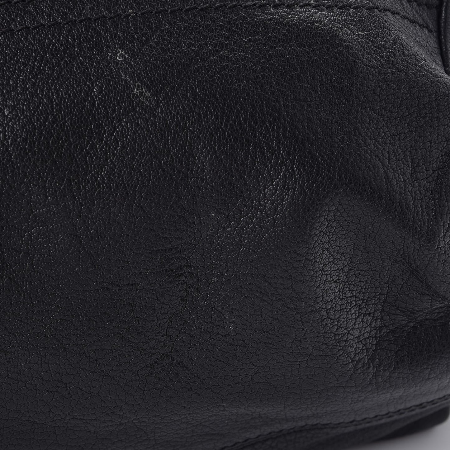 Sugar Goatskin Large Pandora Black