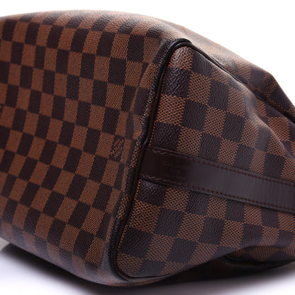Louis Vuitton Damier Ebene Speedy Bandouliere 25 7 of 10