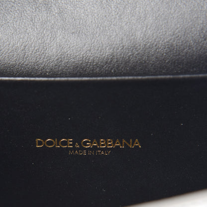 Dolce & Gabbana Metallic Agnello Vitello Devotion Belt Bag Silver 6 of 9