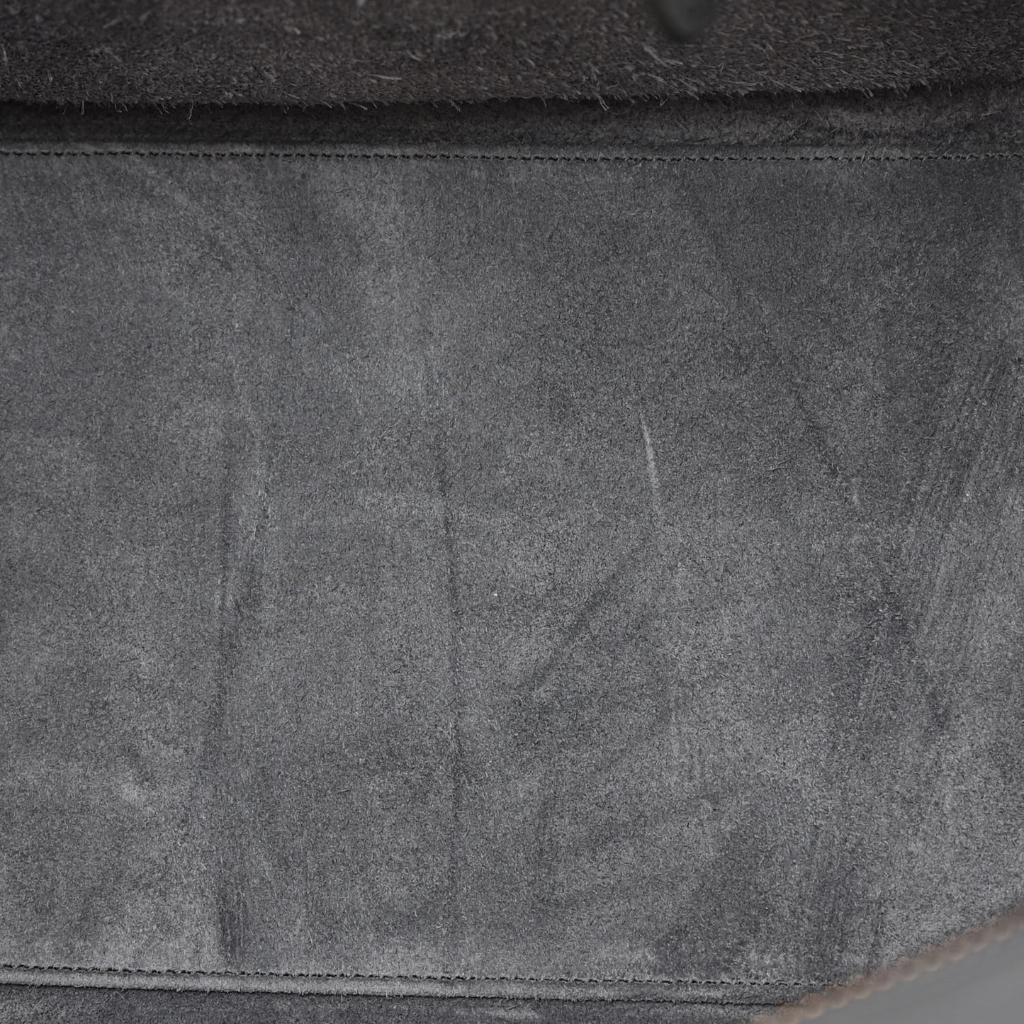 Drummed Calfskin Mini Luggage Kohl