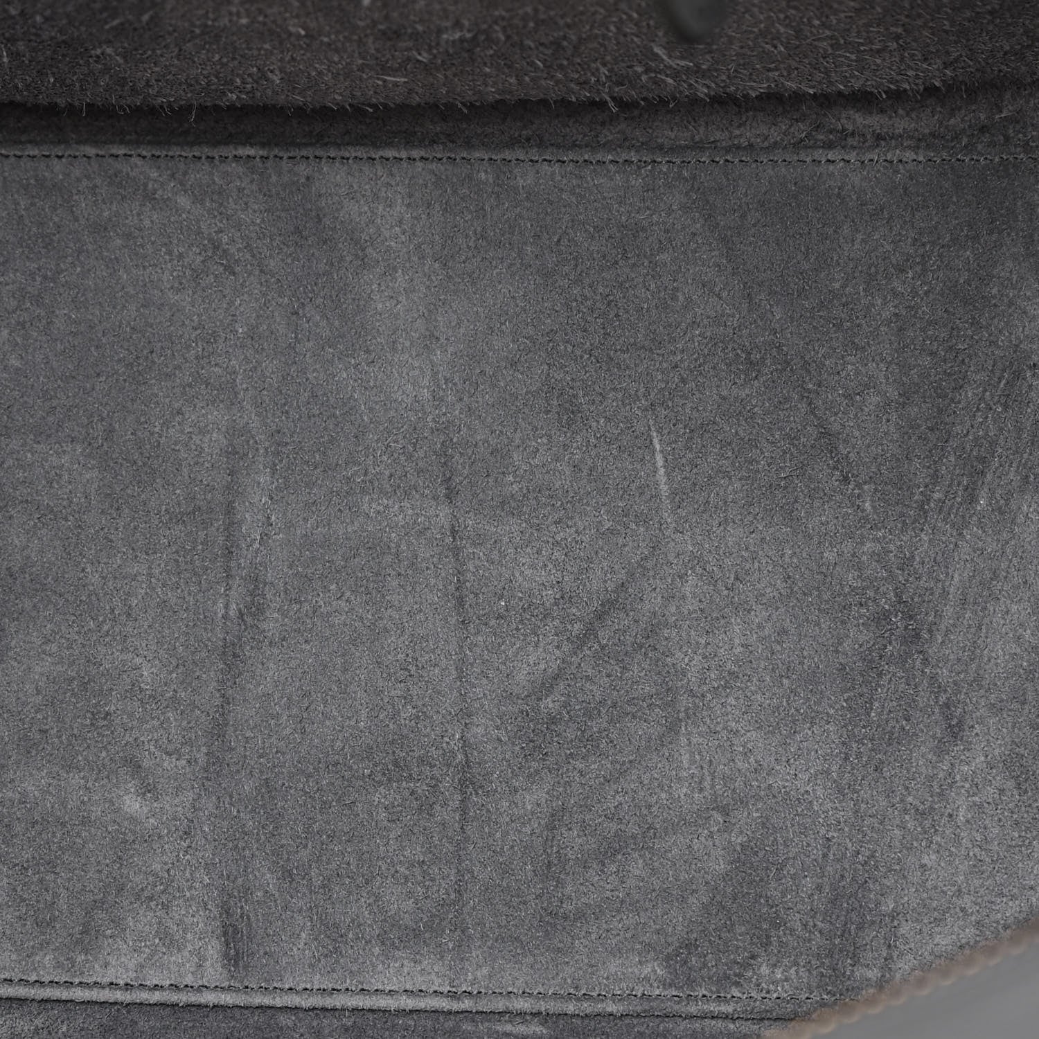 Celine Drummed Calfskin Mini Luggage Kohl 12 of 18