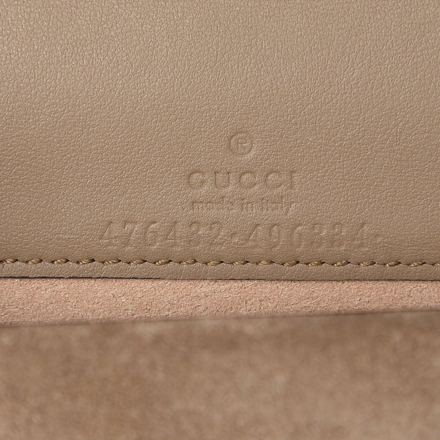 GG Supreme Monogram Super Mini Dionysus Shoulder Bag Taupe