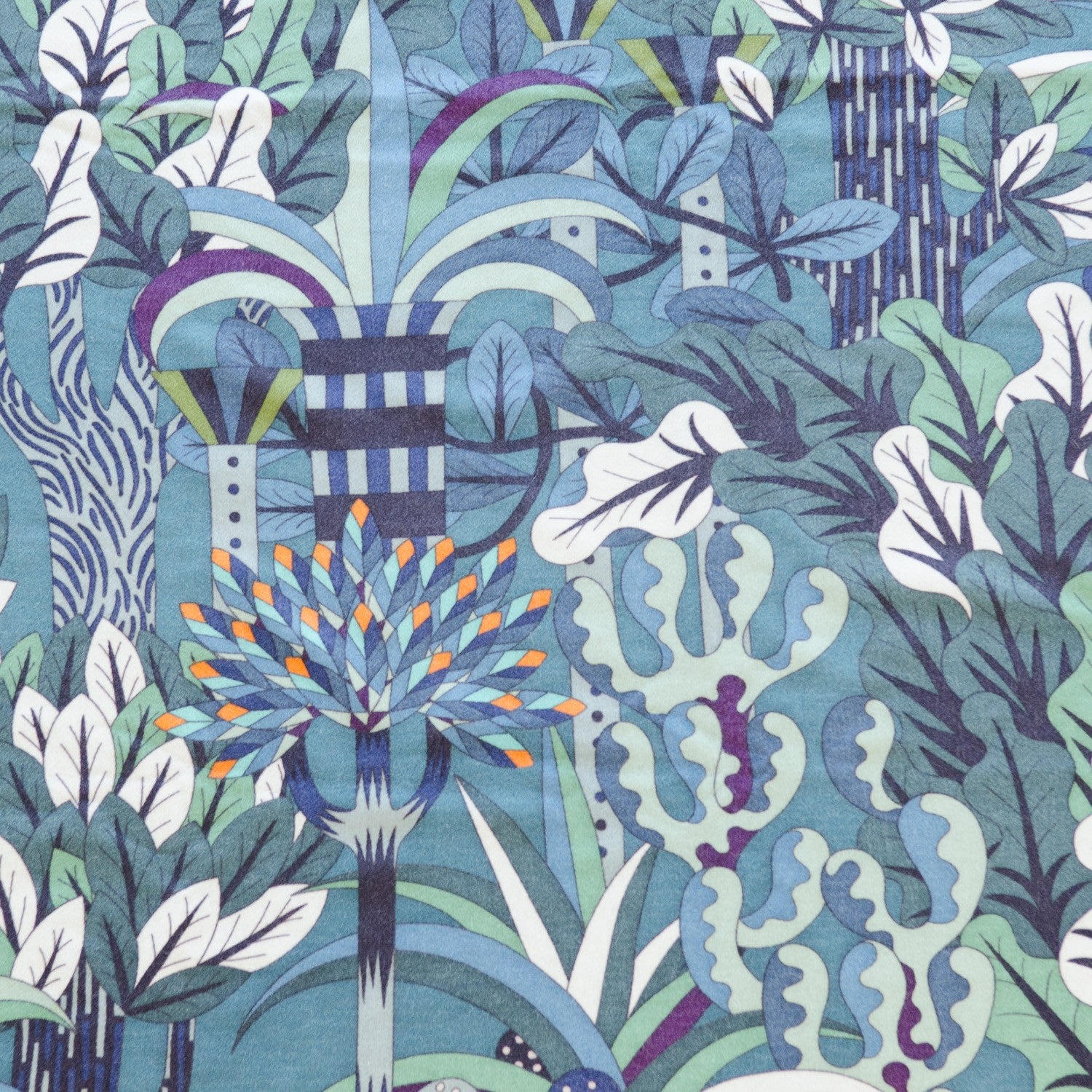 Hermes Cashmere Silk Jardin d'Osier Blanket Emeraude 2 of 5
