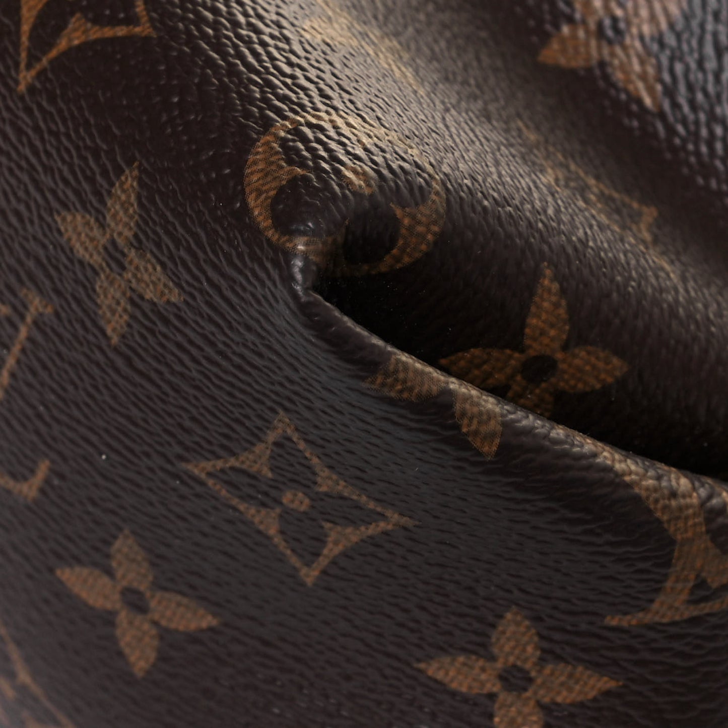Monogram Flower Zipped Tote PM Black