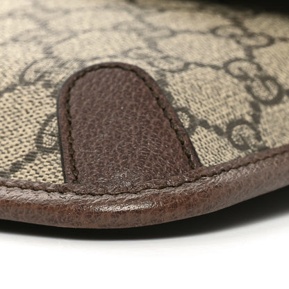 Gucci GG Supreme Monogram Neo Vintage Web Belt Bag Brown 10 of 10