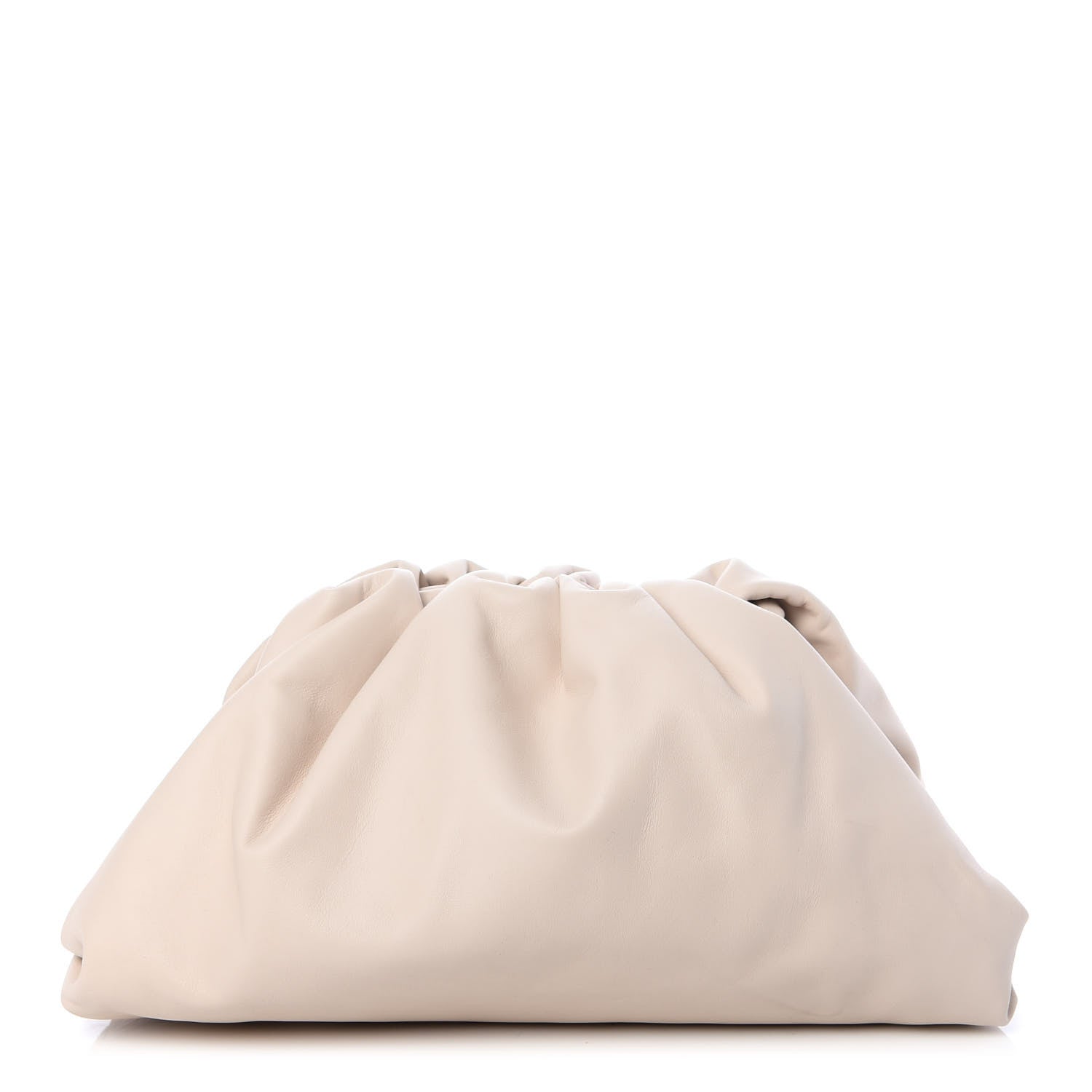 Bottega Veneta Smooth Butter Calf The Pouch Oversized Clutch Mist 1 of 9