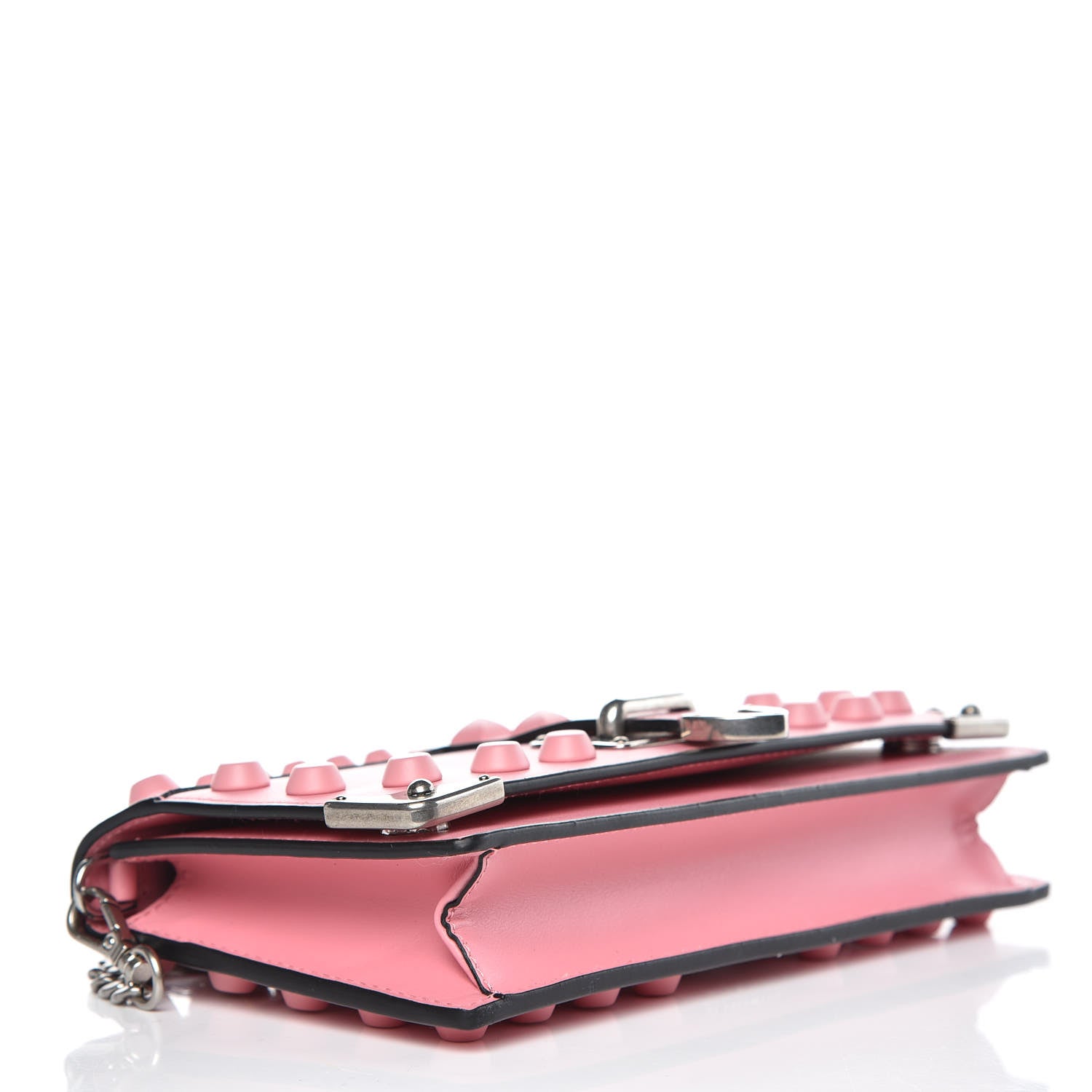 Prada City Calfskin Cahier Studded Mini Bag Petalo 4 of 6