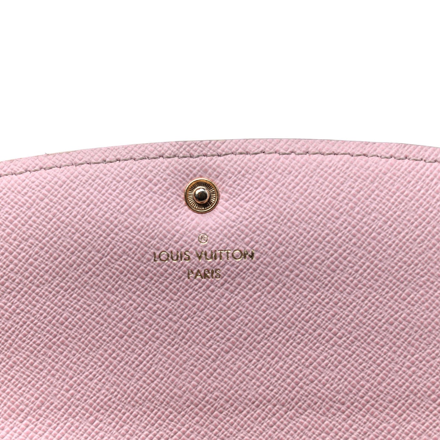 Damier Azur Emilie Wallet Rose Ballerine