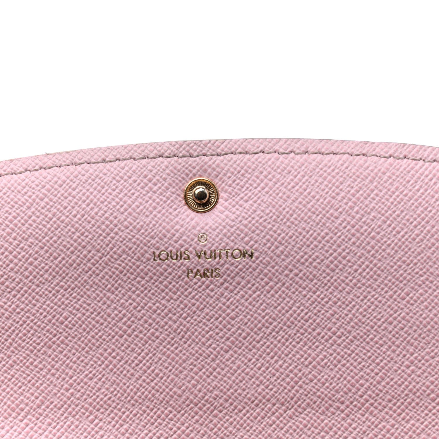 Louis Vuitton Damier Azur Emilie Wallet Rose Ballerine 4 of 8