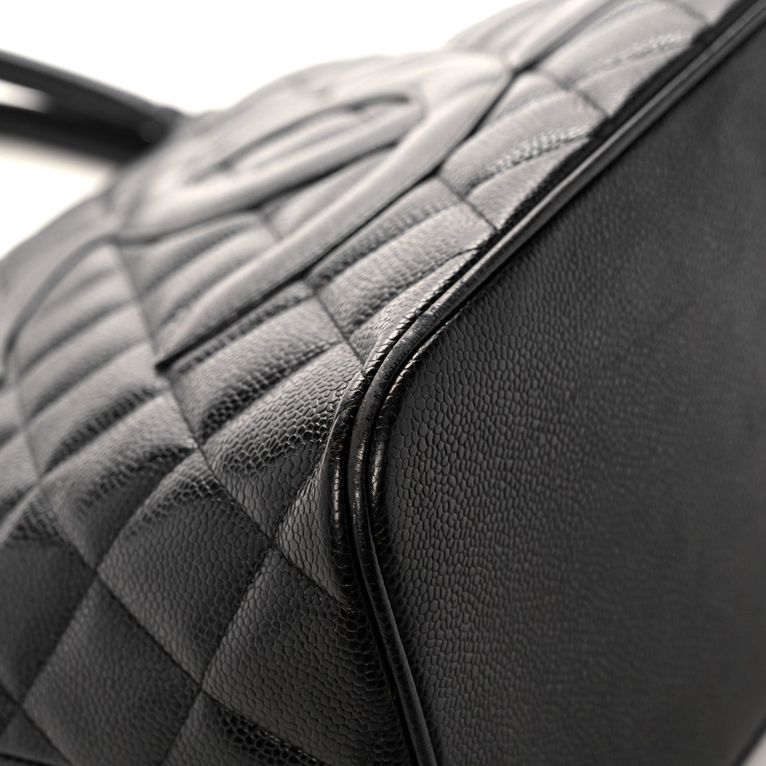 Chanel Caviar Quilted Medallion Tote Black 8 of 20