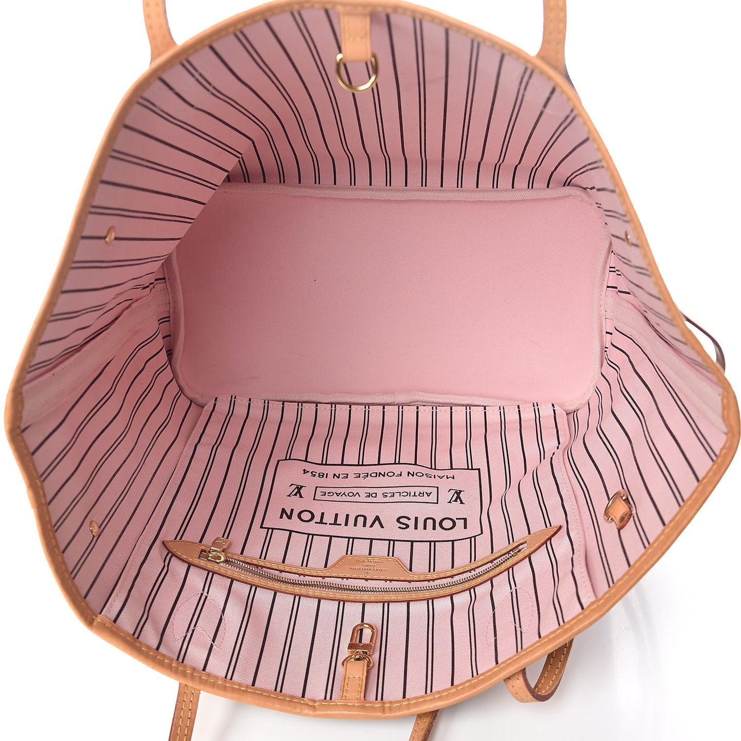 Monogram Neo Neverfull MM Rose Ballerine