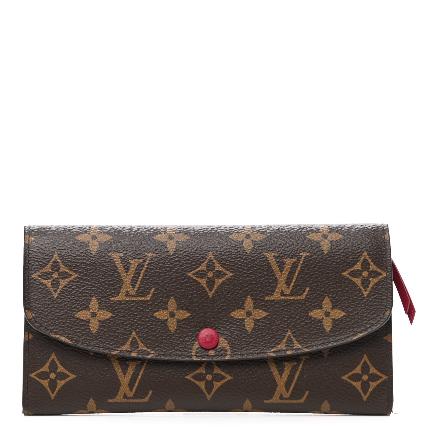 Louis Vuitton Monogram Emilie Wallet Fuchsia 1 of 8