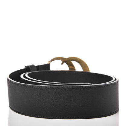 Gucci Calfskin Double G 40mm Belt 90 36 Black 3 of 6