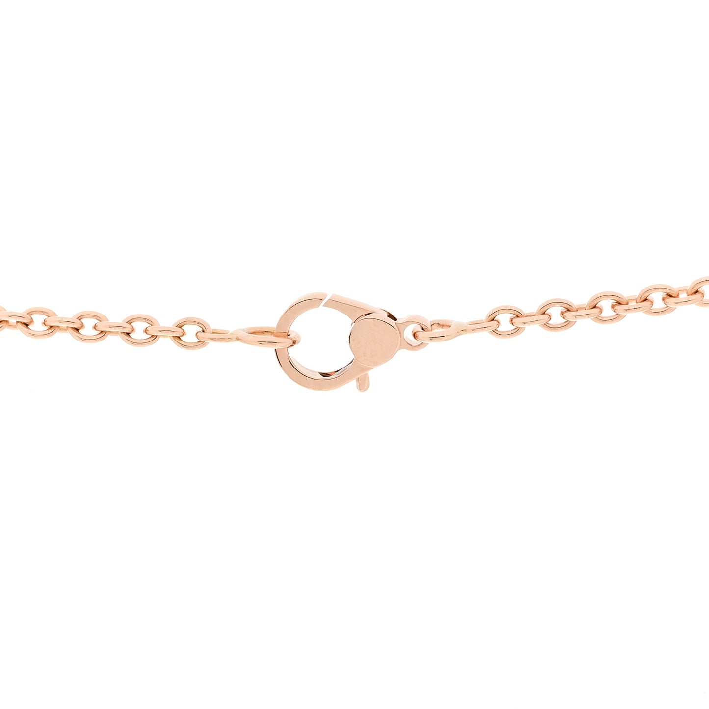 18K Rose Gold Diamond Finesse Lariat Necklace