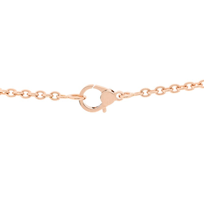 Hermes 18K Rose Gold Diamond Finesse Lariat Necklace 4 of 6