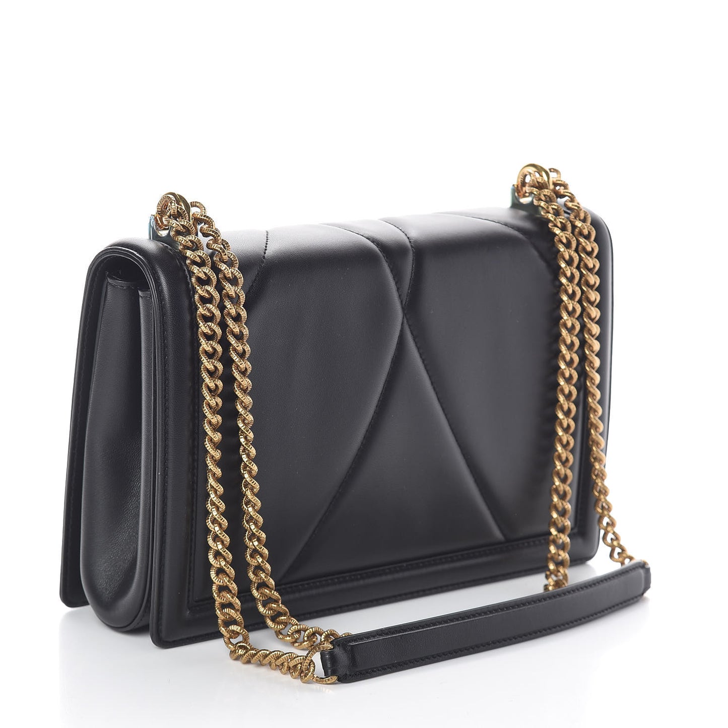 Calfskin Large Devotion Bag Black