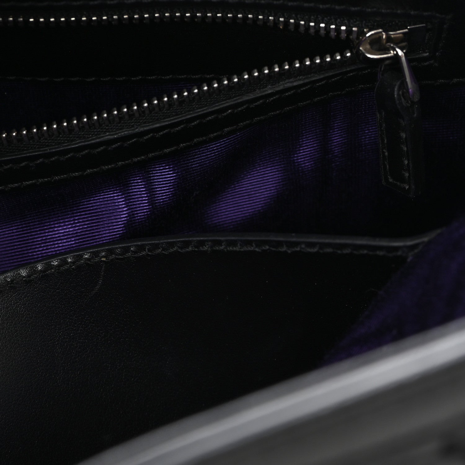 Gucci Nylon Calfskin Enamel GG Matelasse Medium Ophidia Shopping Tote Black 10 of 10
