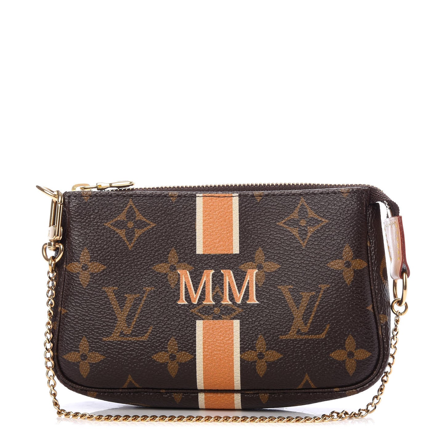 Monogram My LV Heritage Mini Pochette Accessories Moutarde Ivory