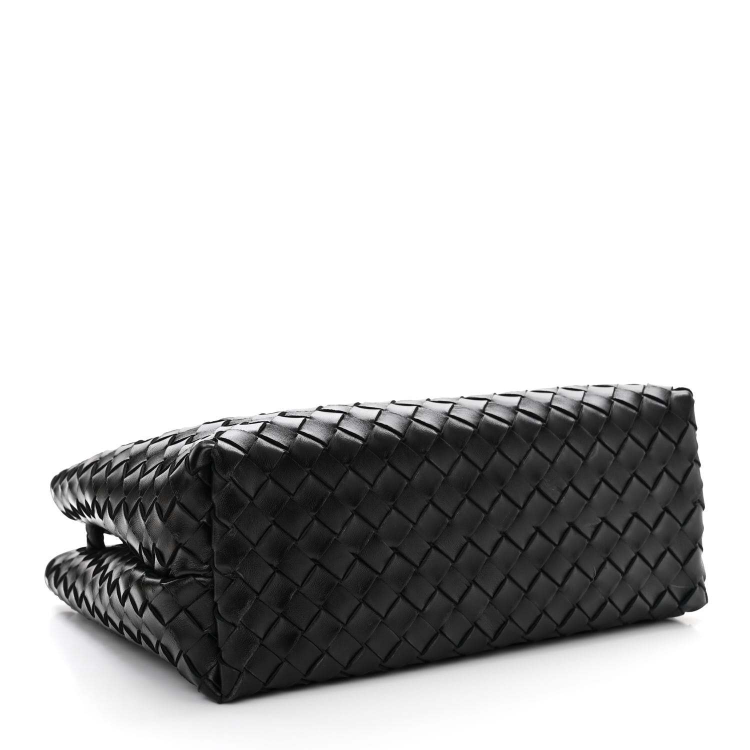 Bottega Veneta Nappa Intrecciato Medium Andiamo Shoulder Bag Black 4 of 9