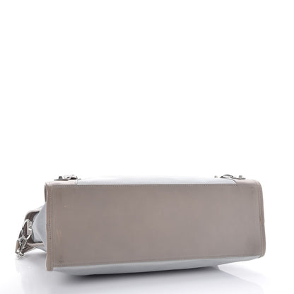 Balenciaga Technical Mesh Vegetable Calfskin Classic Silver Hardware City Gris Ardoise Gris Pyrite 4 of 14