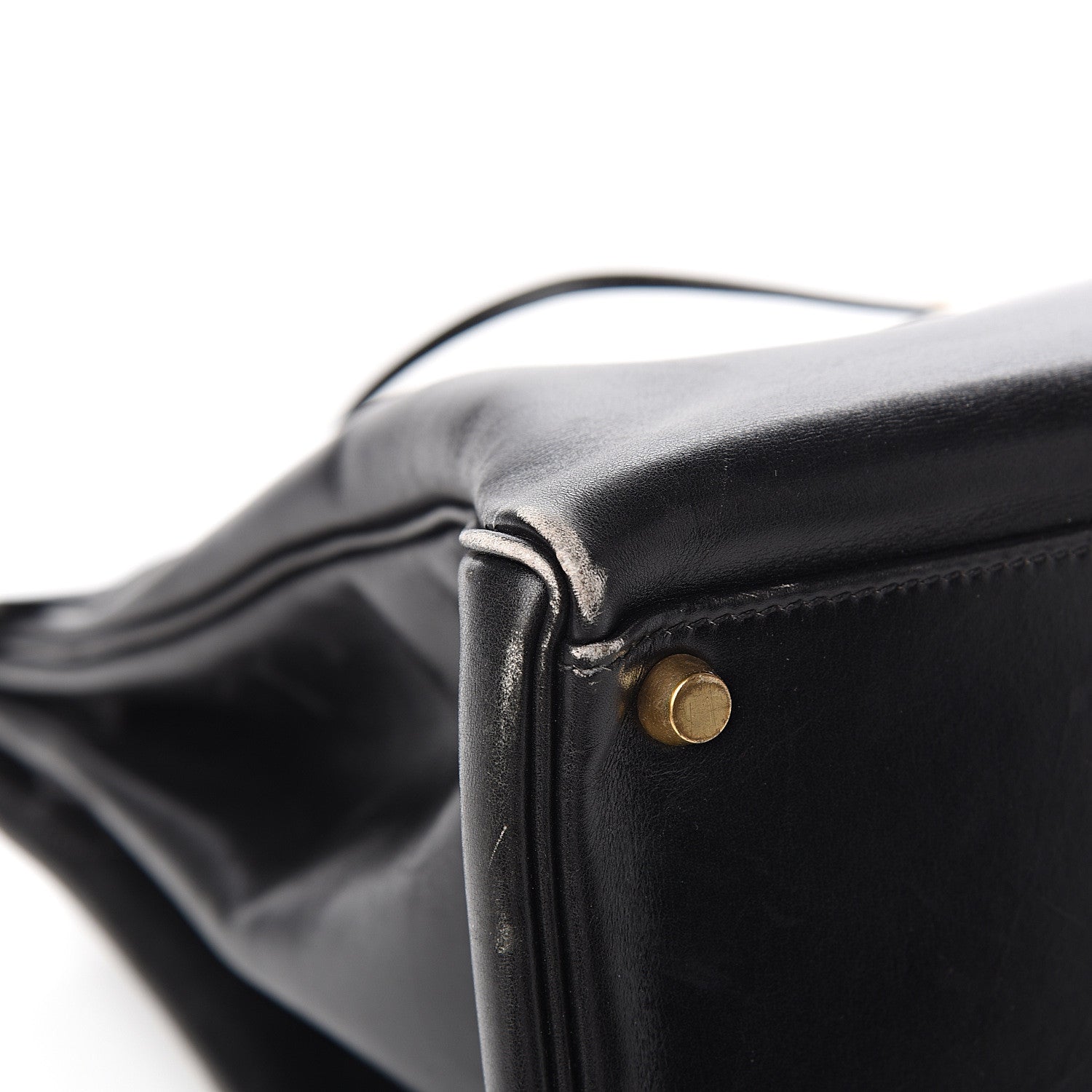 Hermes Box Kelly Retourne 40 Black 10 of 15