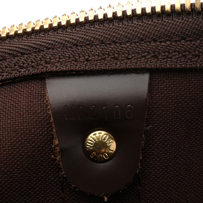 Louis Vuitton Damier Ebene Keepall Bandouliere 55 6 of 11