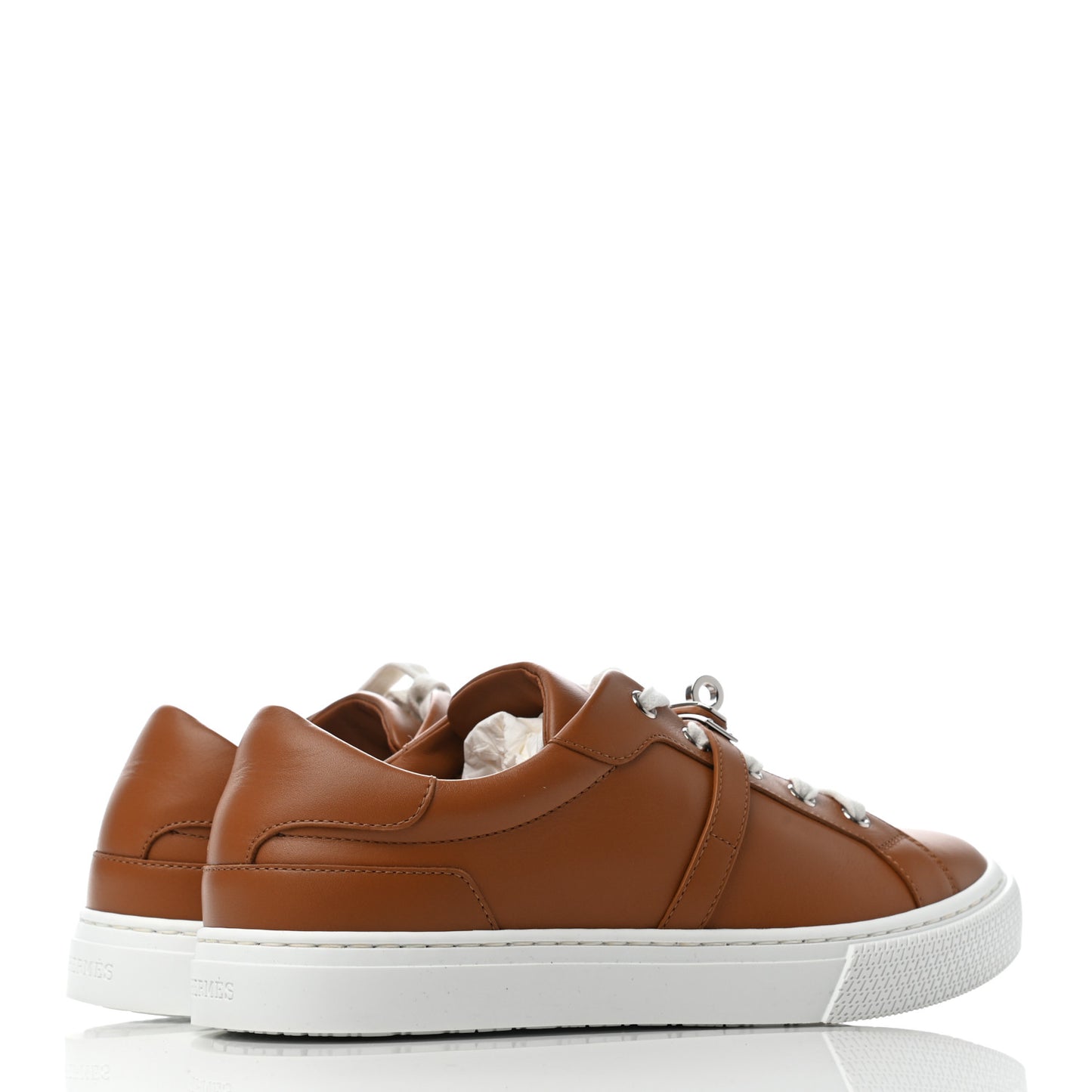 Calfskin Day Sneakers 38 Naturel