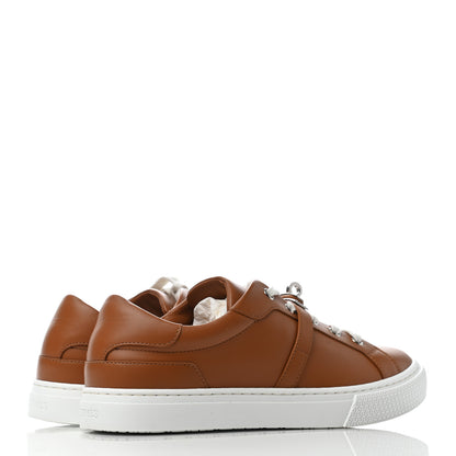 Hermes Calfskin Day Sneakers 38 Naturel 3 of 5