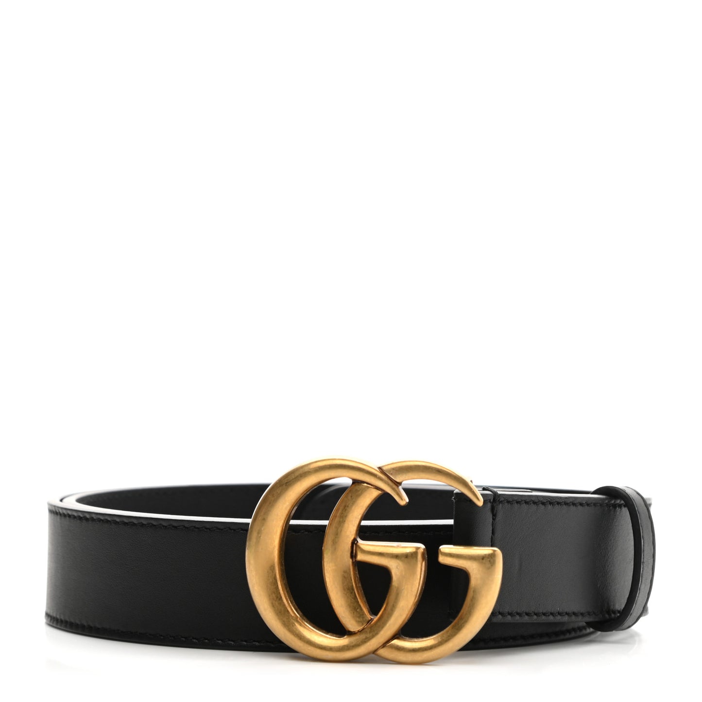 Calfskin Double G 30mm Belt 95 38 Black