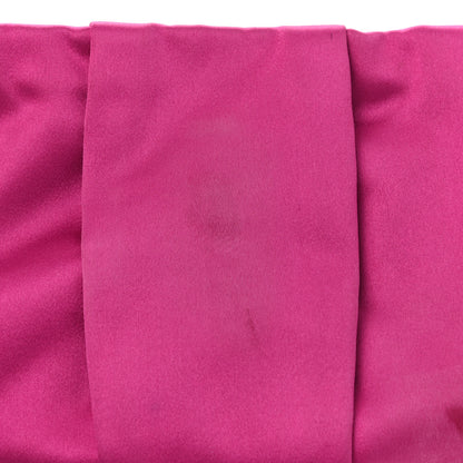 Prada Satin Wristlet Clutch Fuxia 12 of 13