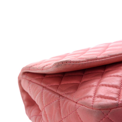 Chanel Lambskin Quilted Valentine Charms Medium Single Flap Pink 11 of 14