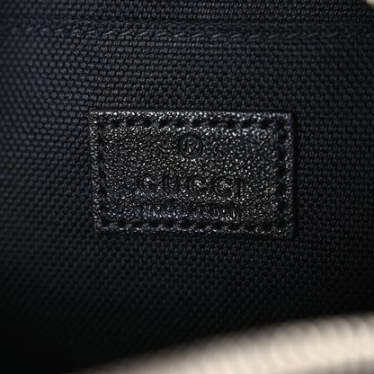 Gucci Sakai Be Green Calfskin Diagonal Stitched Mini Blondie Shoulder Bag Black 6 of 10