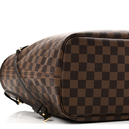 Louis Vuitton Damier Ebene Neo Neverfull MM Rose Ballerine 8 of 10