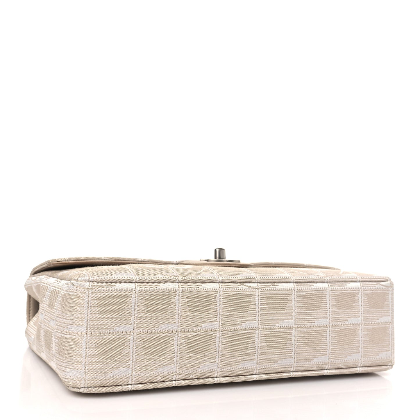 Nylon Medium Travel Flap Light Beige