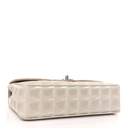 Chanel Nylon Medium Travel Flap Light Beige 5 of 10