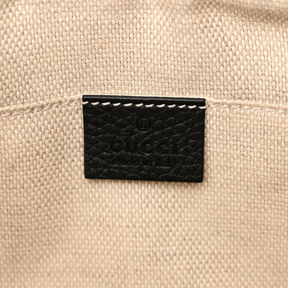 Gucci Pebbled Calfskin Small Soho Disco Bag Black 6 of 15
