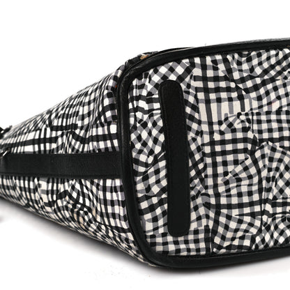 MCM Visetos Medium Liz Reversible Shopper Tote Black 7 of 12