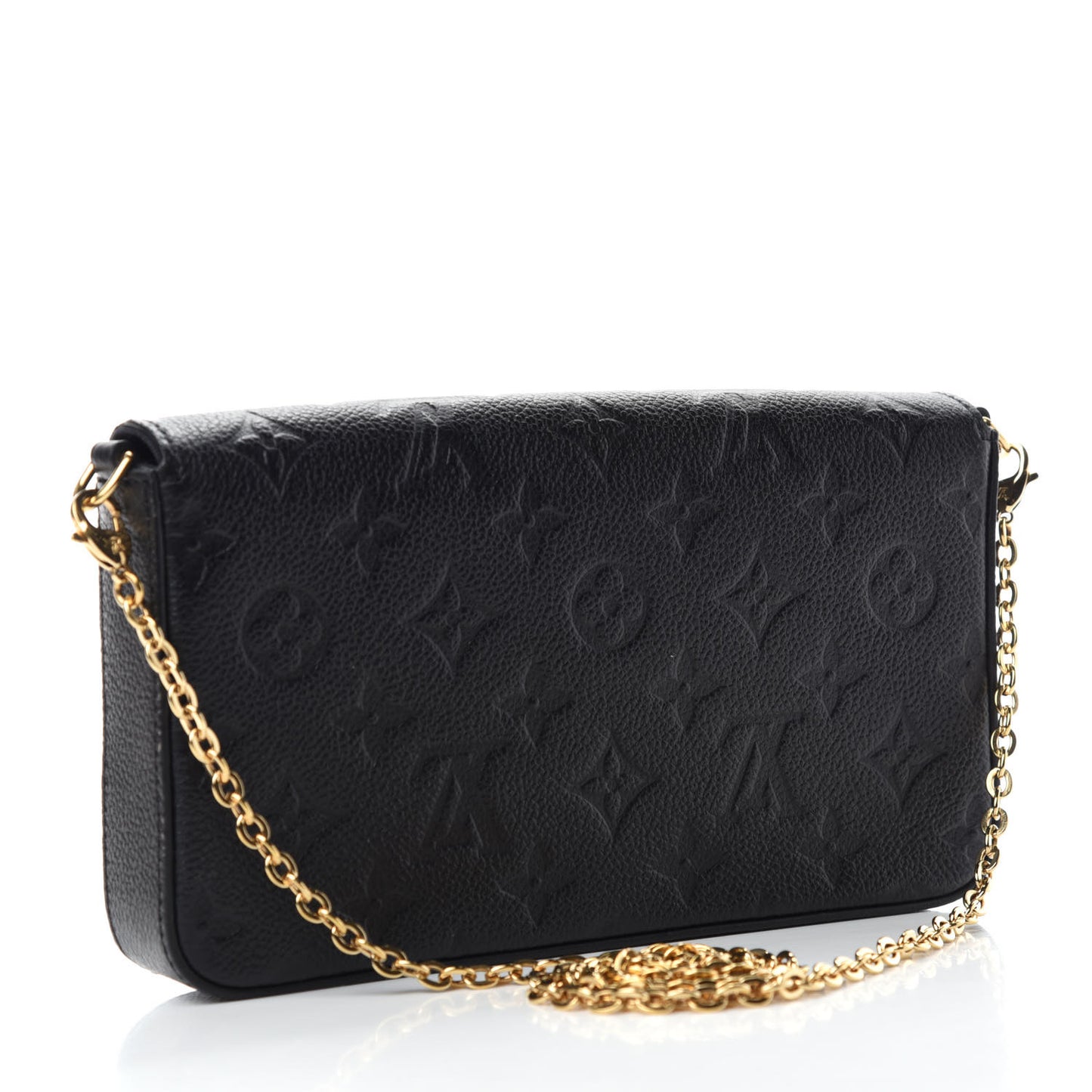 Empreinte Pochette Felicie Chain Wallet Black