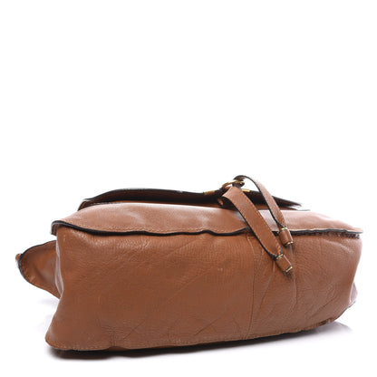 Chloe Calfskin Large Marcie Satchel Tan 3 of 14
