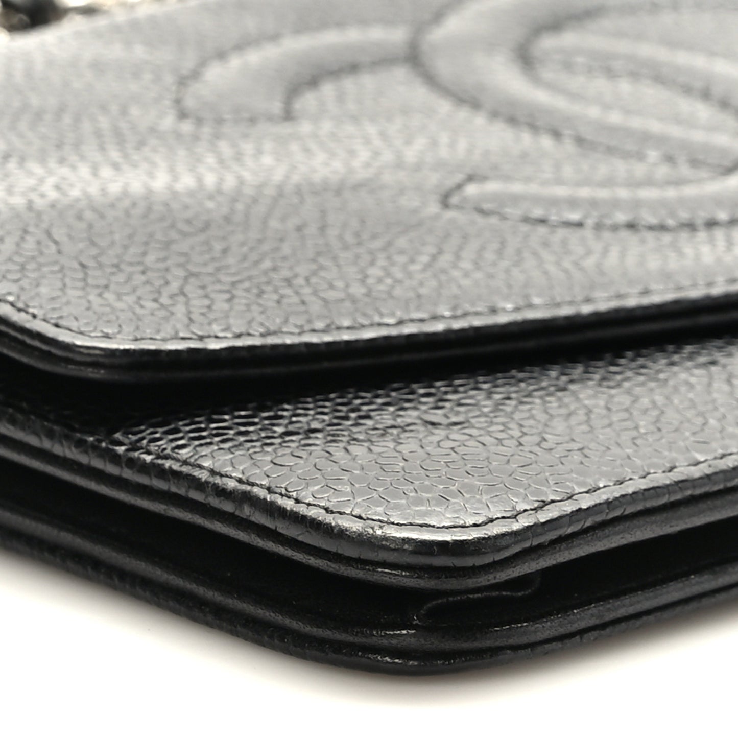 Caviar Timeless CC Wallet on Chain WOC Black
